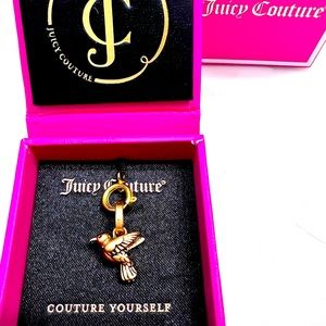Juicy Couture hummingbird charm NEW in box